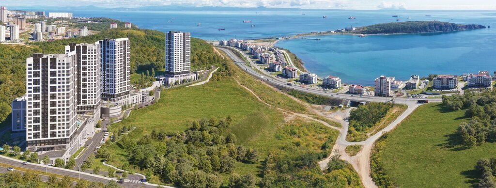 квартира г Владивосток р-н Первомайский ЖК Посейдония 6 фото 12