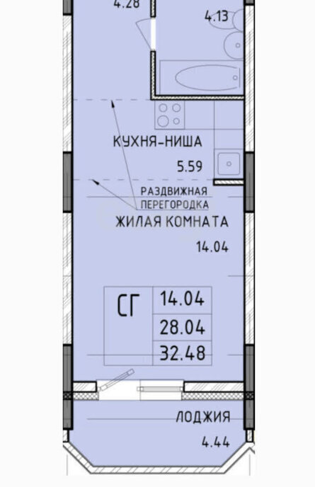 квартира р-н Ленинский с Осиновая Гора мкр Левобережный ул Восточная 13 фото 1