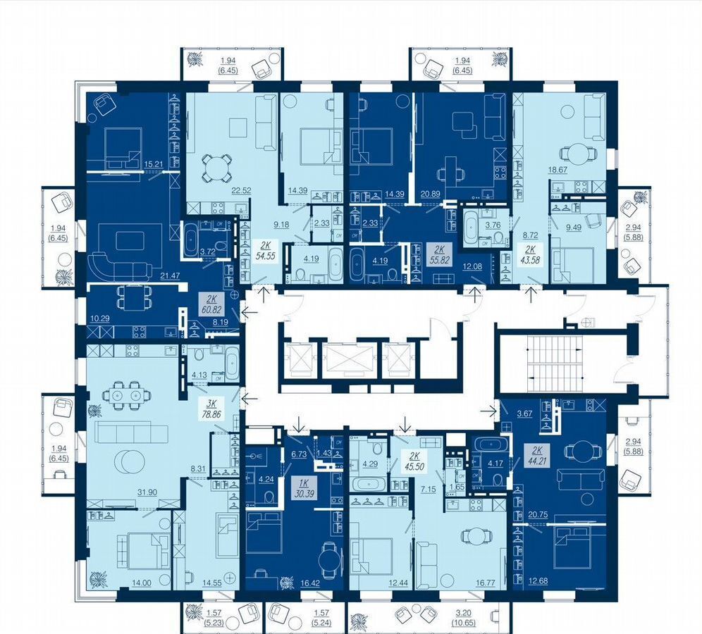 квартира г Красноярск р-н Советский ул Аэровокзальная 3 фото 5