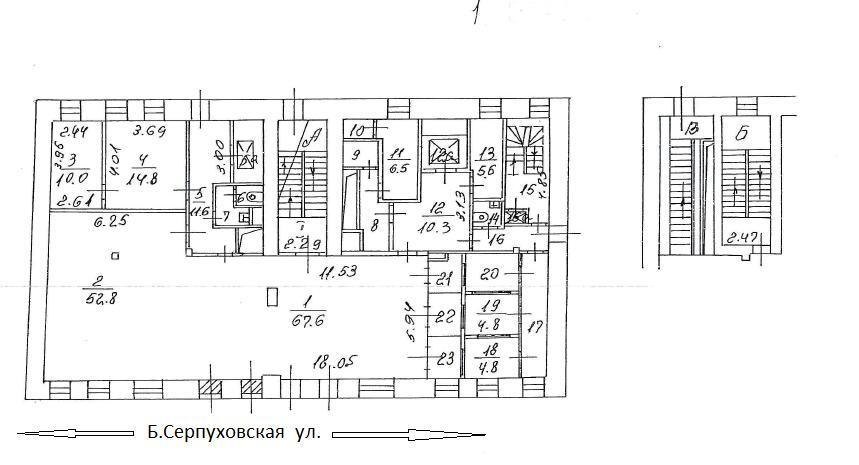 офис г Москва метро Серпуховская Замоскворечье ул Большая Серпуховская 14/13 1 фото 12