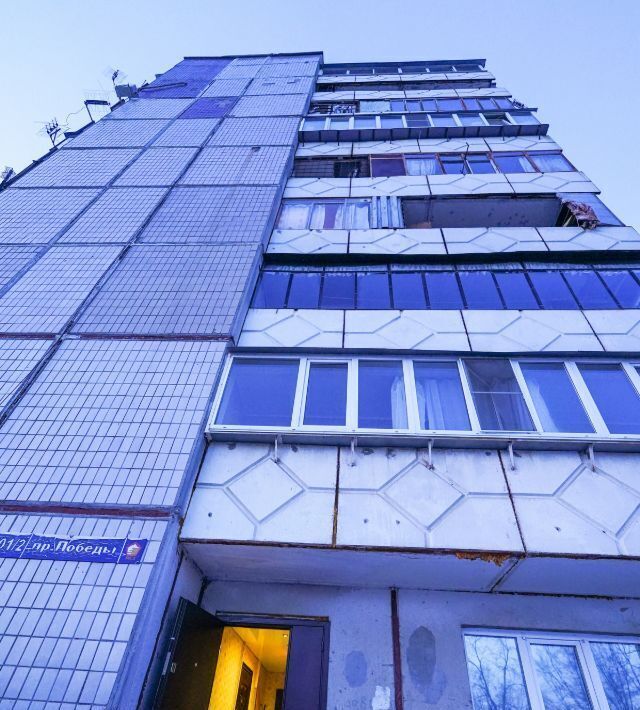 квартира г Челябинск р-н Калининский пр-кт Победы 301к/2 фото 11