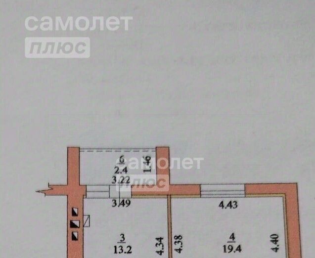 квартира р-н Ейский г Ейск ул Энгельса 21/1 фото 9