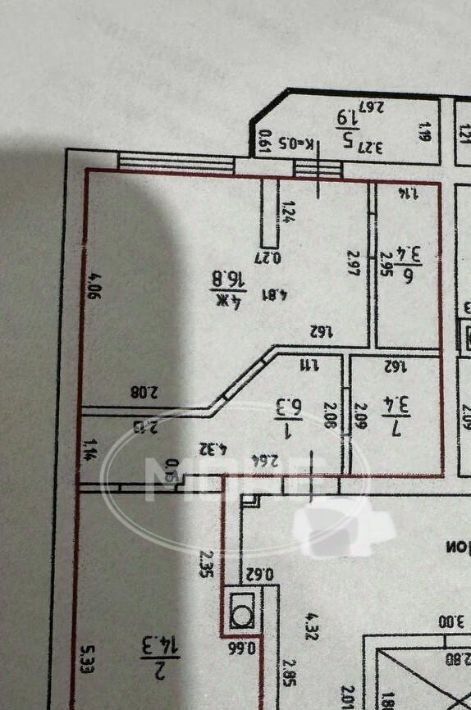 квартира г Калининград р-н Московский ул Тихорецкая 22б фото 2