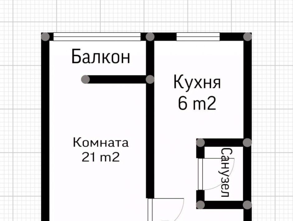 квартира г Нальчик ул Неделина фото 2