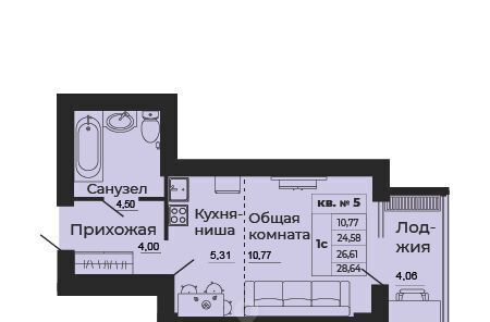 квартира г Батайск ул 1-й Пятилетки 2ж фото 1