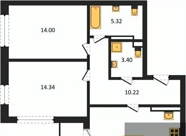 квартира г Воронеж р-н Центральный ул Ломоносова 116/3 фото 1