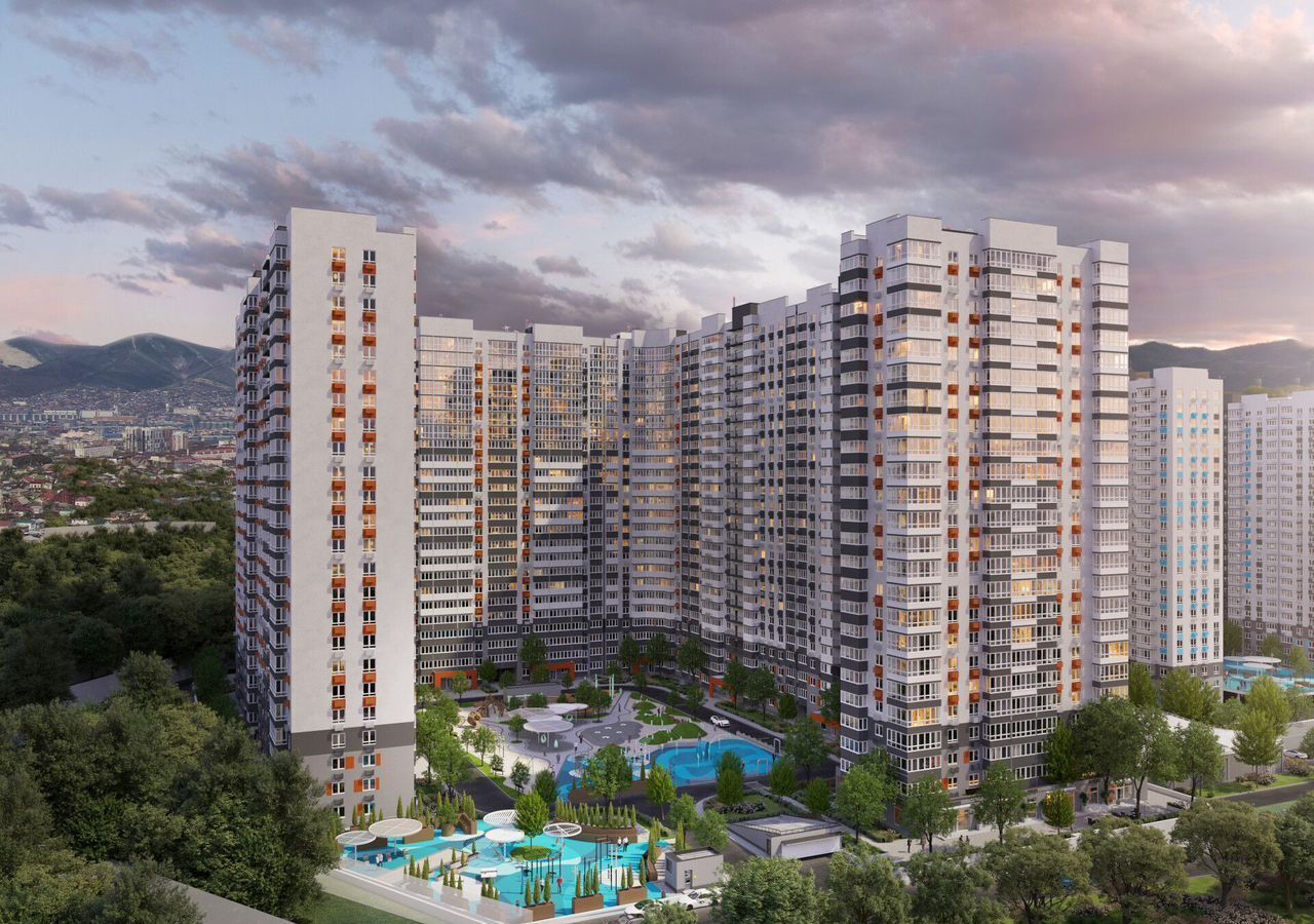 квартира г Новороссийск р-н Центральный ул Куникова 1 блок-секции 1-5 фото 10
