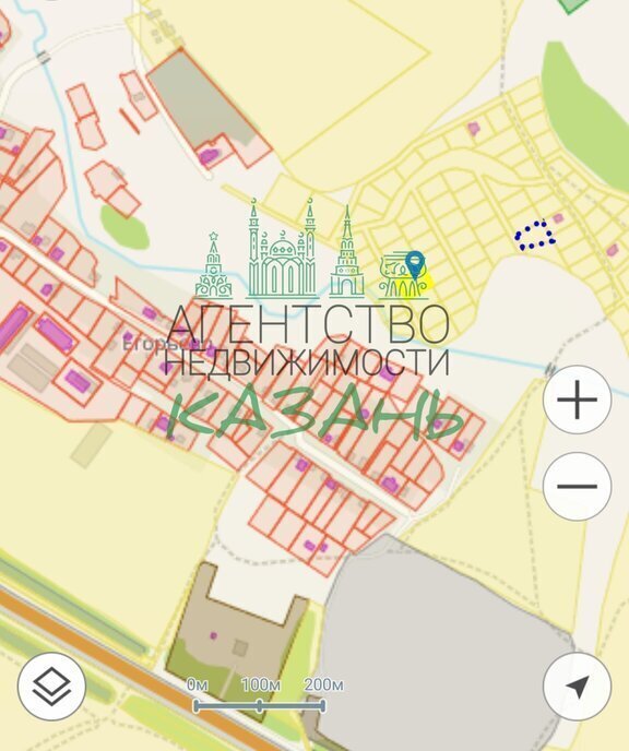 земля г Казань метро Площадь Тукая Егорьевское сельское поселение, Лаишевский район фото 6