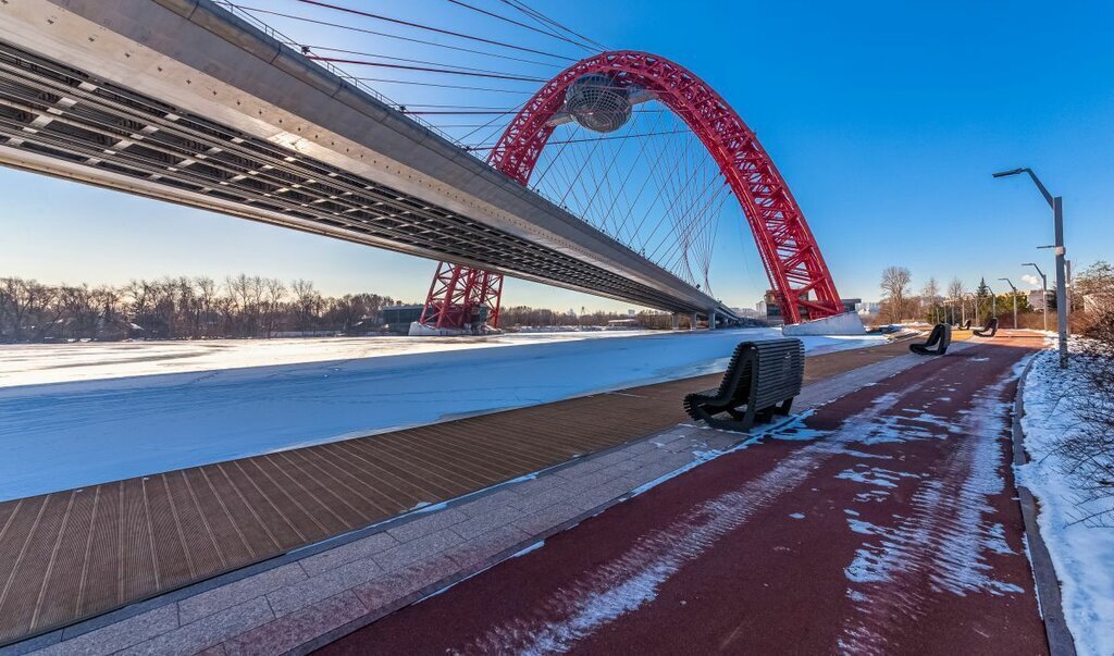 квартира г Москва метро Народное Ополчение ул Таманская 3с/21 фото 25