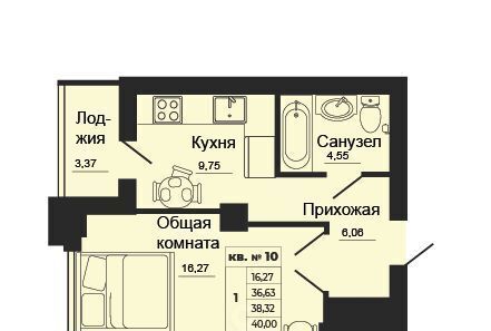 квартира г Батайск ул 1-й Пятилетки 2ж фото 1