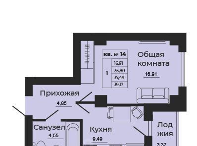 квартира г Батайск ул 1-й Пятилетки 2ж фото 1