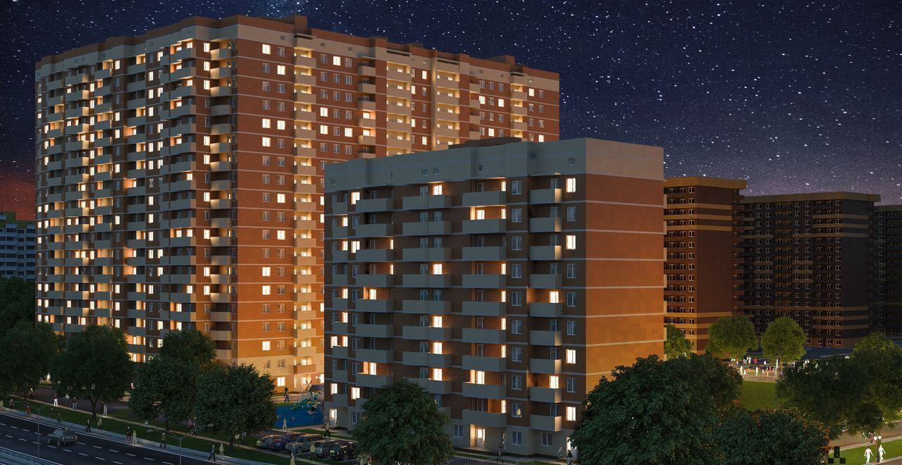 квартира г Краснодар р-н Прикубанский ул Душистая 60к/2 фото 1