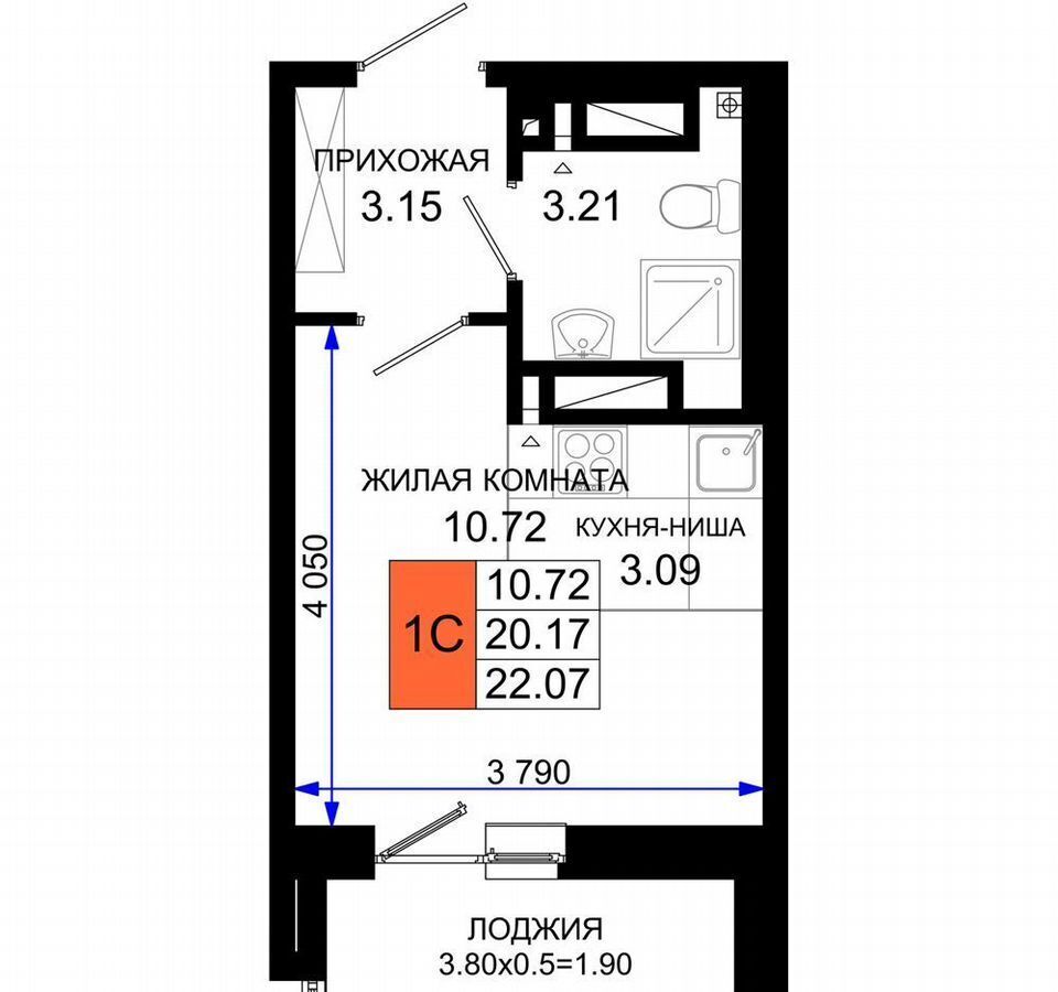 квартира г Ростов-на-Дону р-н Октябрьский пер Элеваторный поз. 2. 1 фото 3