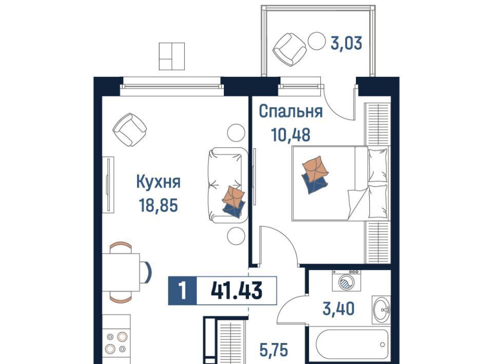 квартира р-н Всеволожский г Мурино Девяткино фото 1