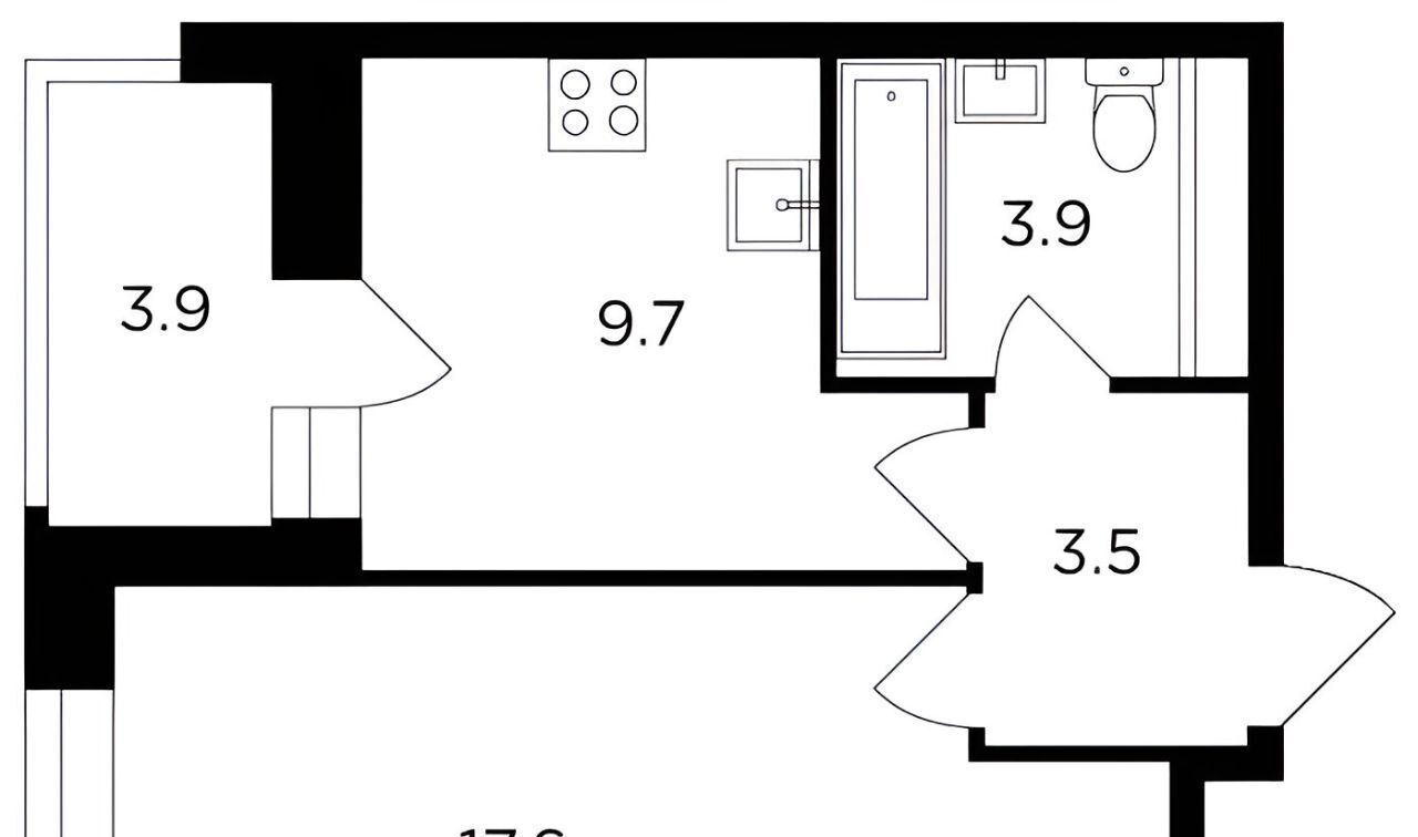 квартира г Пушкино ул Просвещения 8к/2 Новое Пушкино фото 2