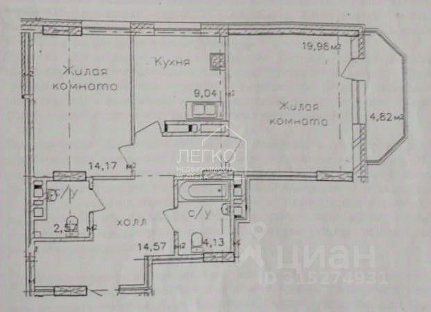 квартира г Новосибирск р-н Центральный ул Романова 60/1 фото 40