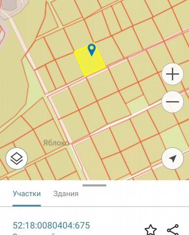 земля р-н Приокский снт тер.Яблоко 147 фото