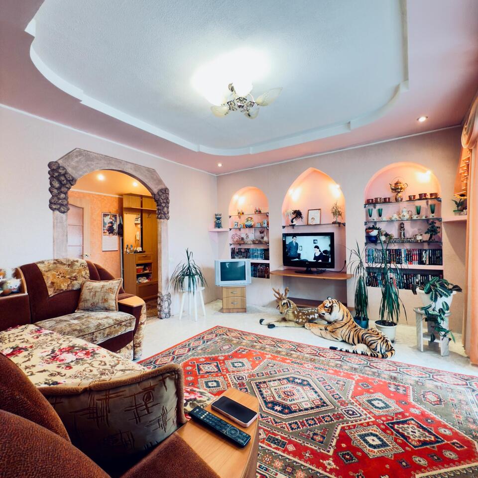 квартира г Амурск пр-кт Строителей 52 8-й микрорайон, Амурский район фото 5
