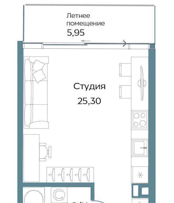 квартира г Саки ул Морская TEMPO фото 1