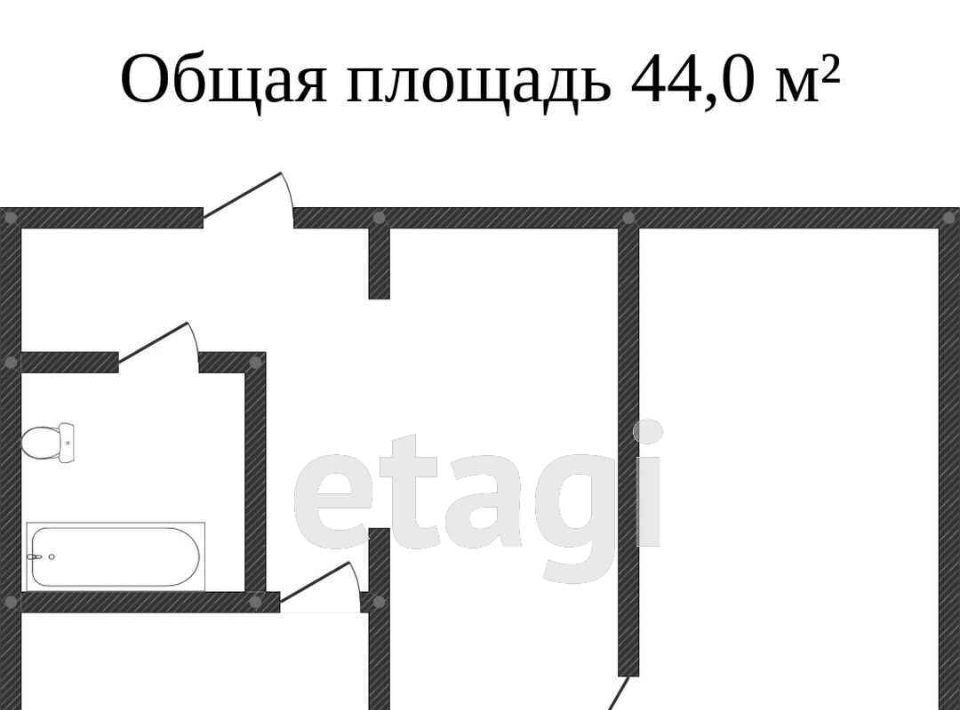 квартира г Нижний Тагил р-н Дзержинский пр-кт Ленинградский 39 фото 2