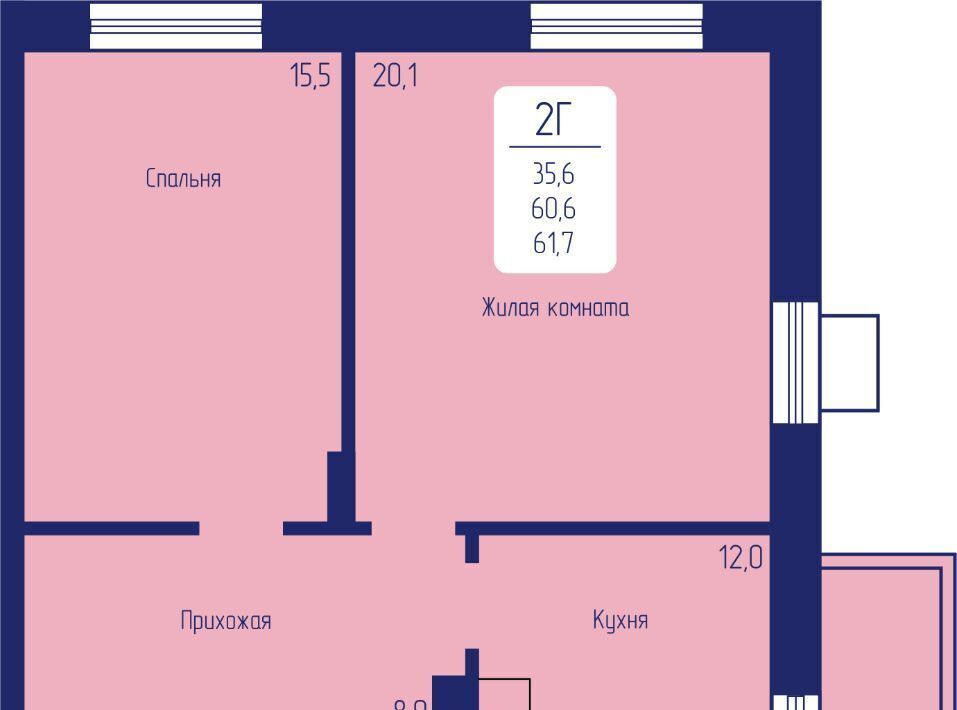 квартира г Красноярск р-н Октябрьский пр-кт Свободный фото 1