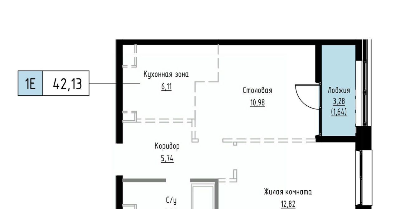 квартира г Хабаровск р-н Индустриальный пер Азовский фото 3