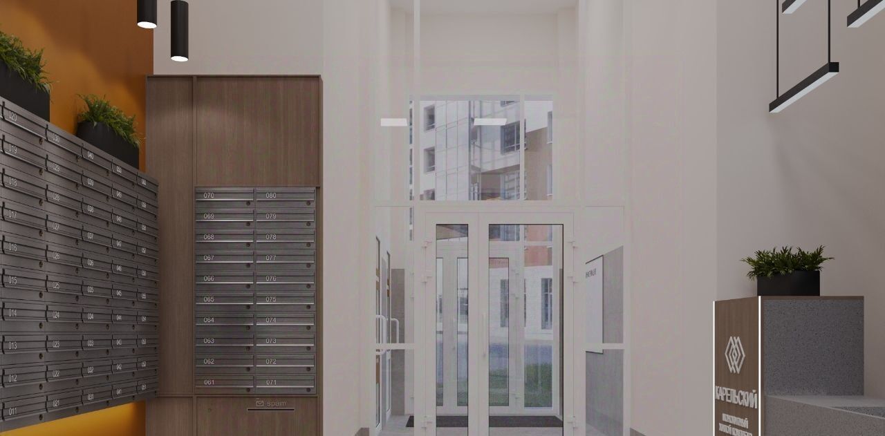 квартира г Петрозаводск Старая Кукковка Старая Кукковка-3 ЖК «Карельский» фото 9