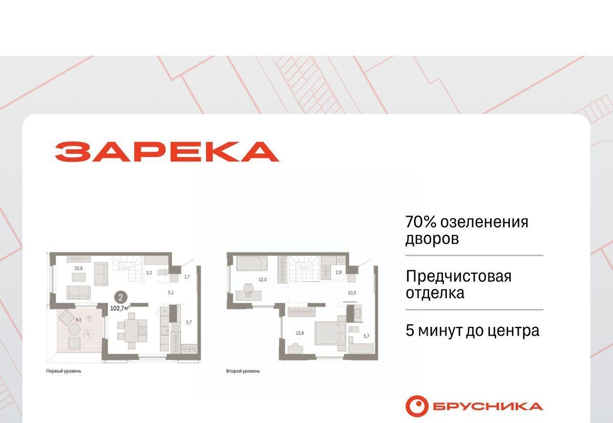 квартира г Тюмень р-н Центральный ул Мысовская 26к/2 фото 1