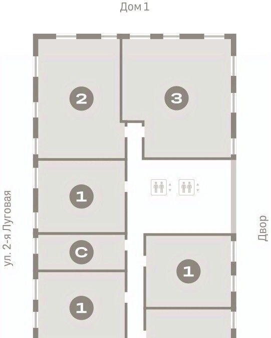 квартира г Тюмень р-н Центральный ул Мысовская 26к/2 фото 2