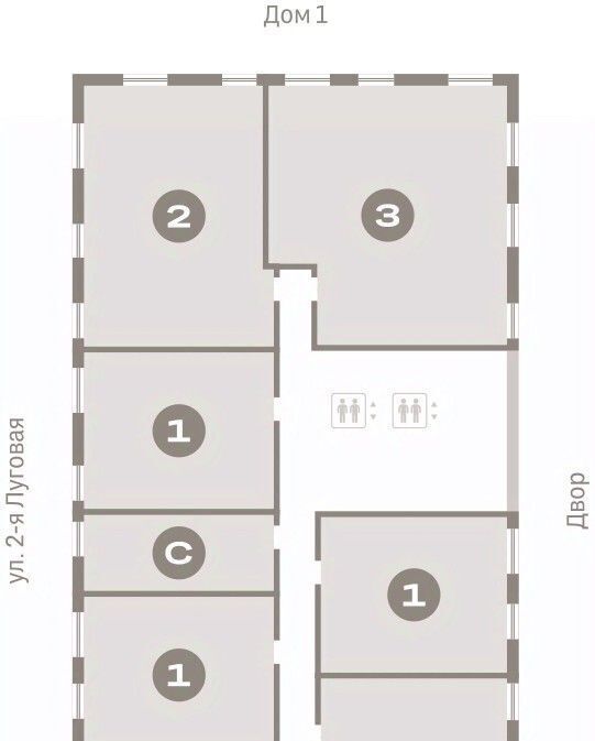 квартира г Тюмень р-н Центральный ул Мысовская 26к/2 фото 2