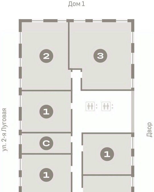 квартира г Тюмень р-н Центральный ул Мысовская 26к/2 фото 2