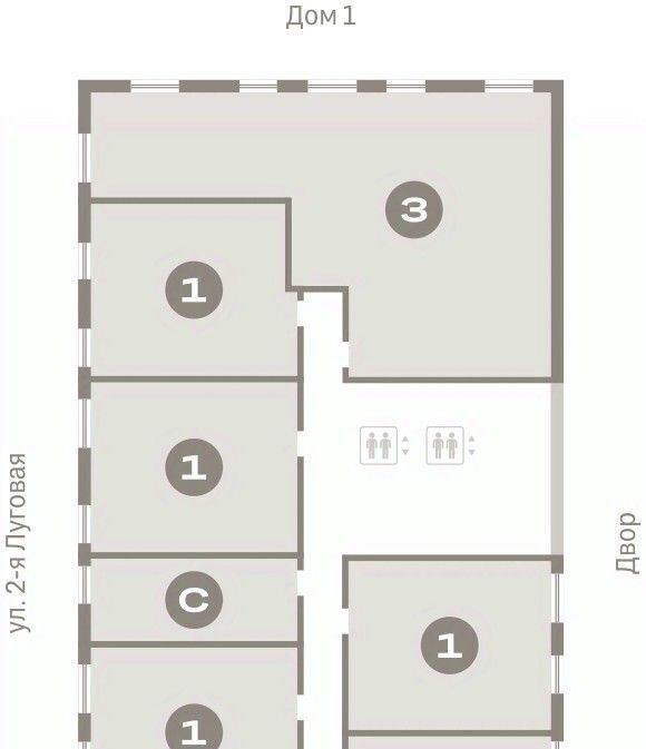 квартира г Тюмень р-н Центральный ул Мысовская 26к/2 фото 2