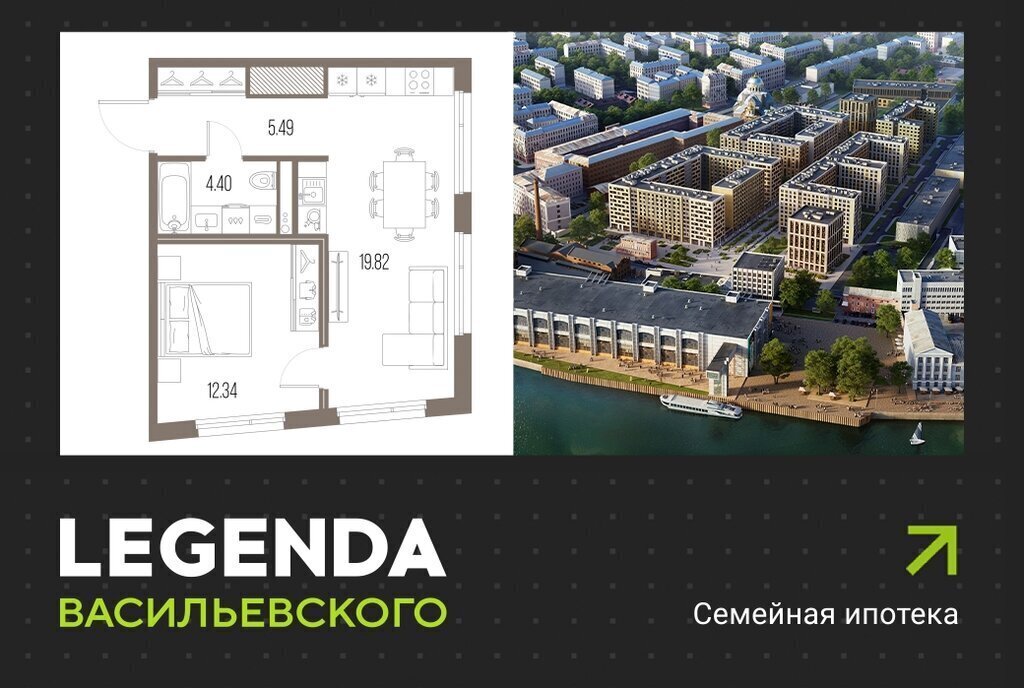 квартира г Санкт-Петербург Горный Институт, исторический район Чекуши фото 1