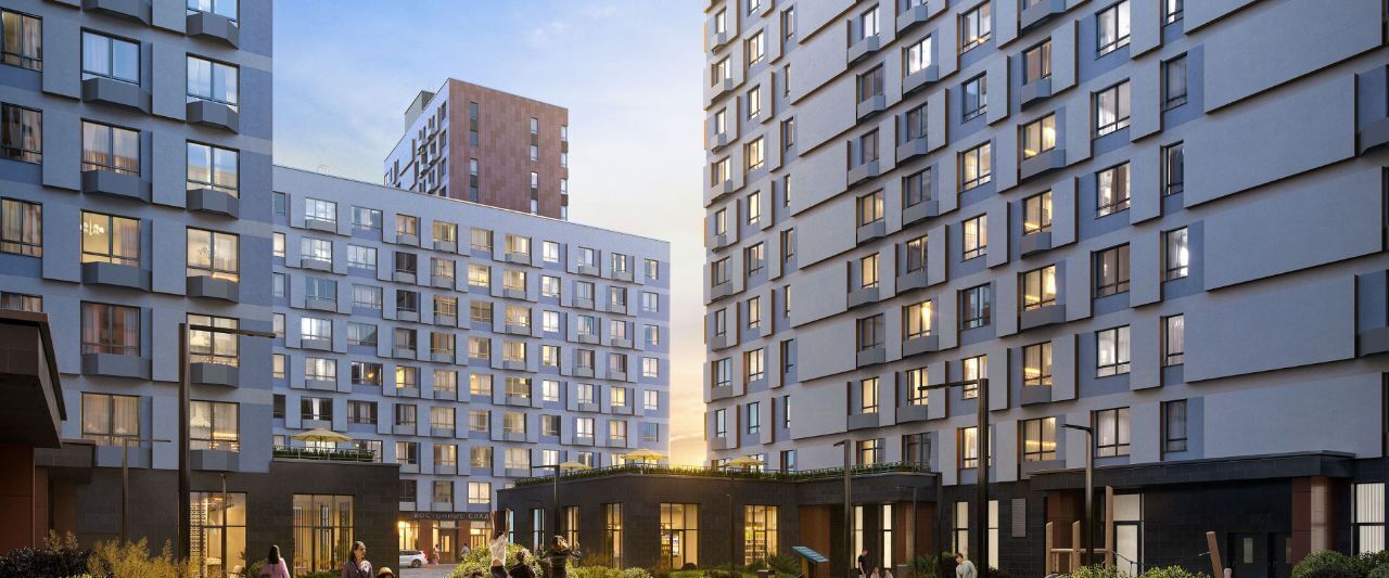 квартира г Москва п Сосенское ЖК Бунинские Кварталы метро Бунинская аллея к 3. 1 фото 4