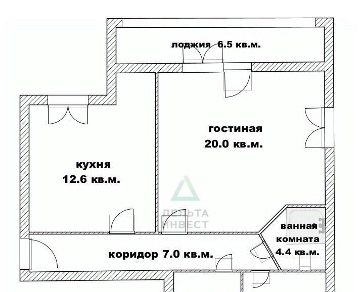 квартира г Уфа р-н Советский ул Цюрупы 156/2 фото 2