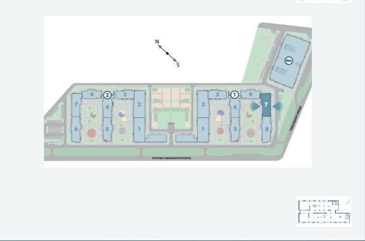 свободного назначения г Санкт-Петербург метро Комендантский Проспект пр-кт Авиаконструкторов 61 фото 6