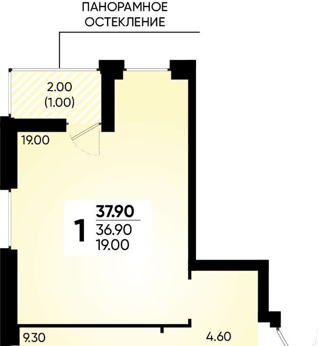 квартира г Краснодар р-н Прикубанский ул Доблести фото 1