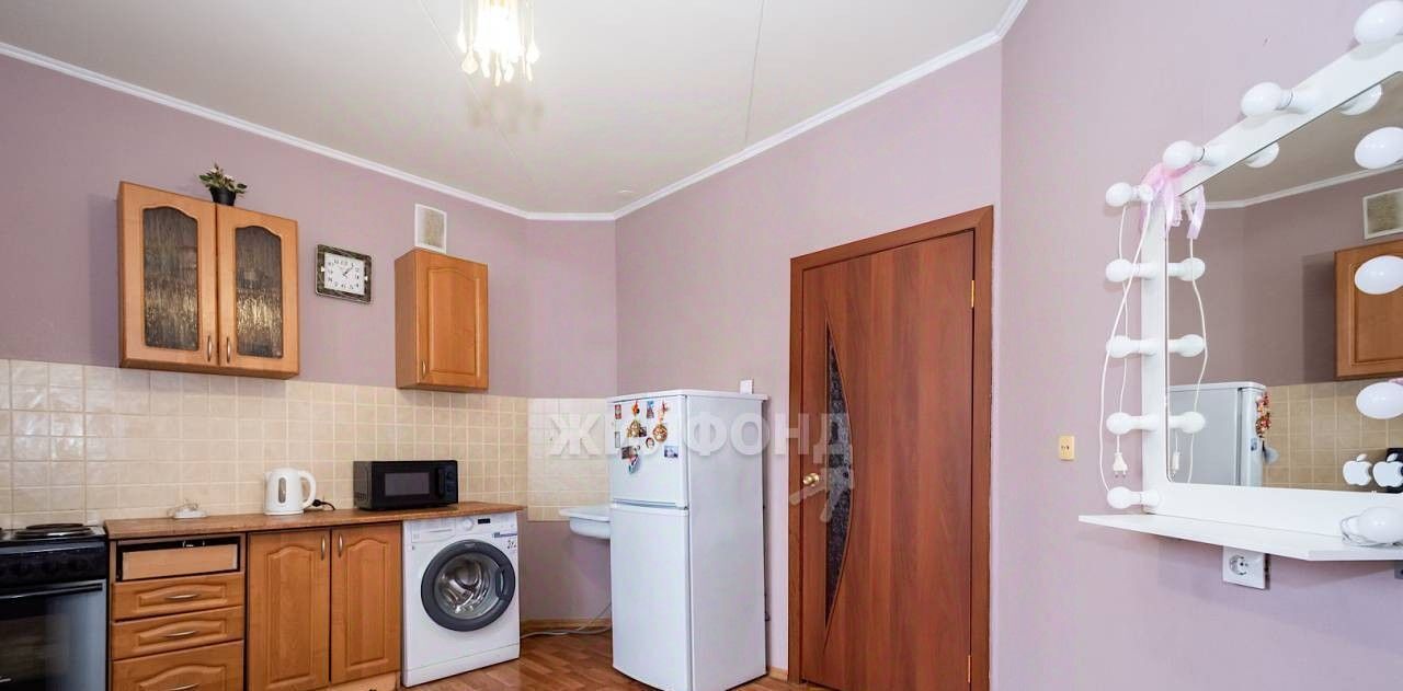 квартира г Новосибирск Заельцовская ул Тюленина 19 фото 6