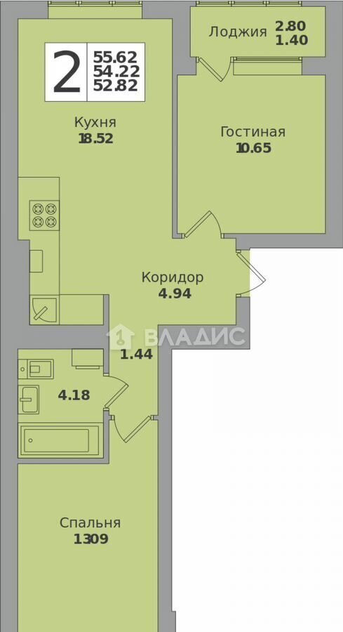 квартира г Калининград р-н Московский ул Минусинская 5 фото 5