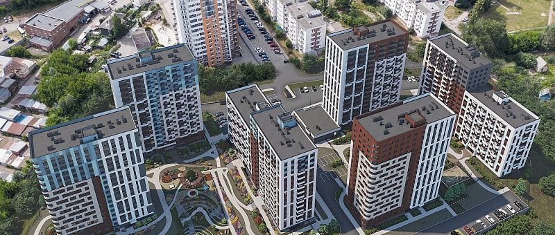 квартира г Ижевск р-н Октябрьский Северо-Западный ул Фруктовая 7 ЖК «Истории» фото 1