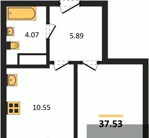 квартира г Воронеж р-н Центральный ул Ломоносова 116в ЖК «‎Городские сады» фото 1