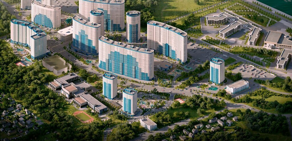 квартира г Краснодар р-н Центральный ЖК Фонтаны фото 2