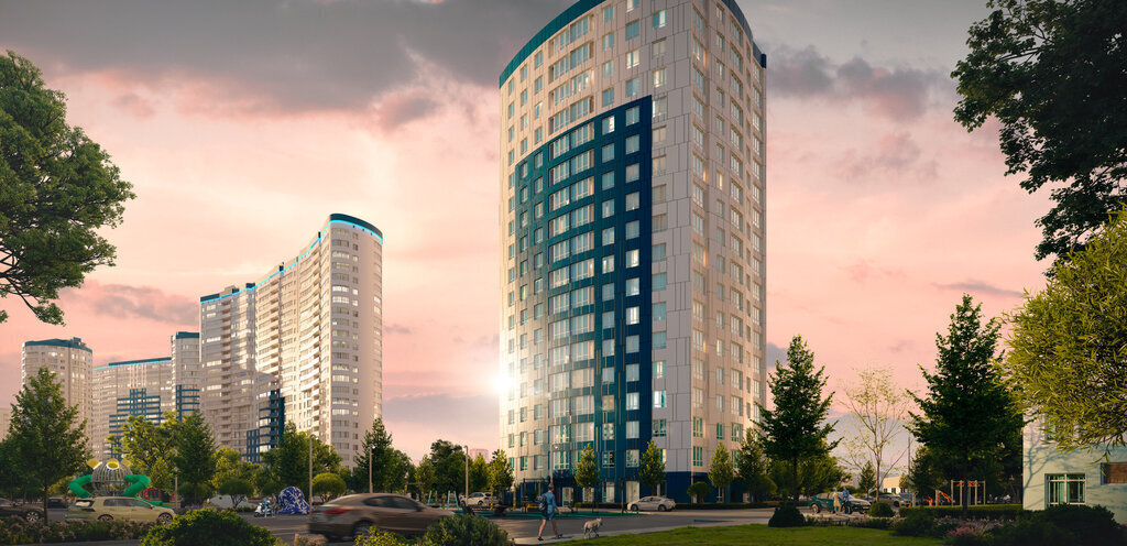 квартира г Краснодар р-н Центральный ЖК Фонтаны фото 3