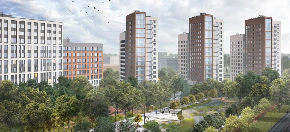 квартира г Омск р-н Кировский микрорайон Зелёная Река 5 фото 21