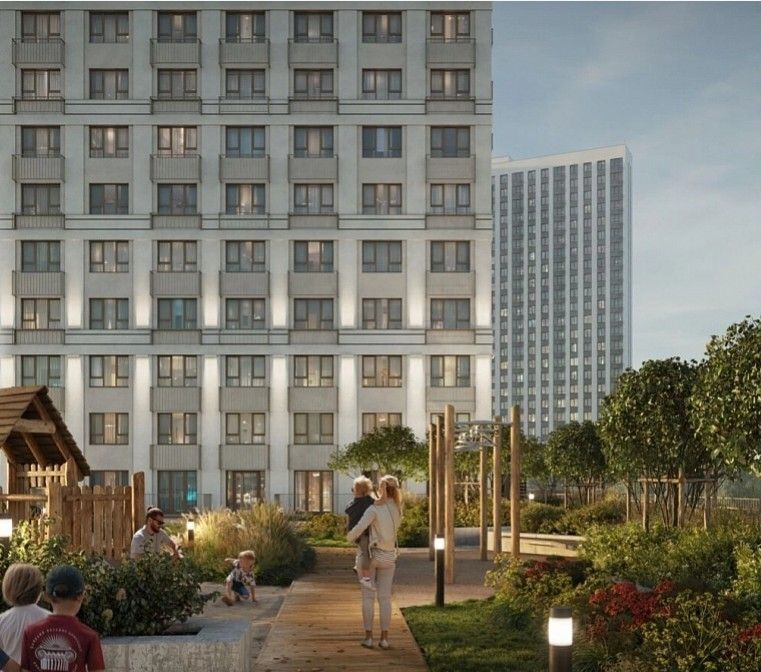 квартира г Тюмень р-н Калининский ул Краснооктябрьская 4а корп. 1 фото 5