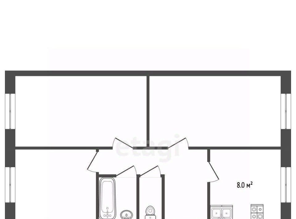 квартира г Усинск ул Строителей 4 фото 2