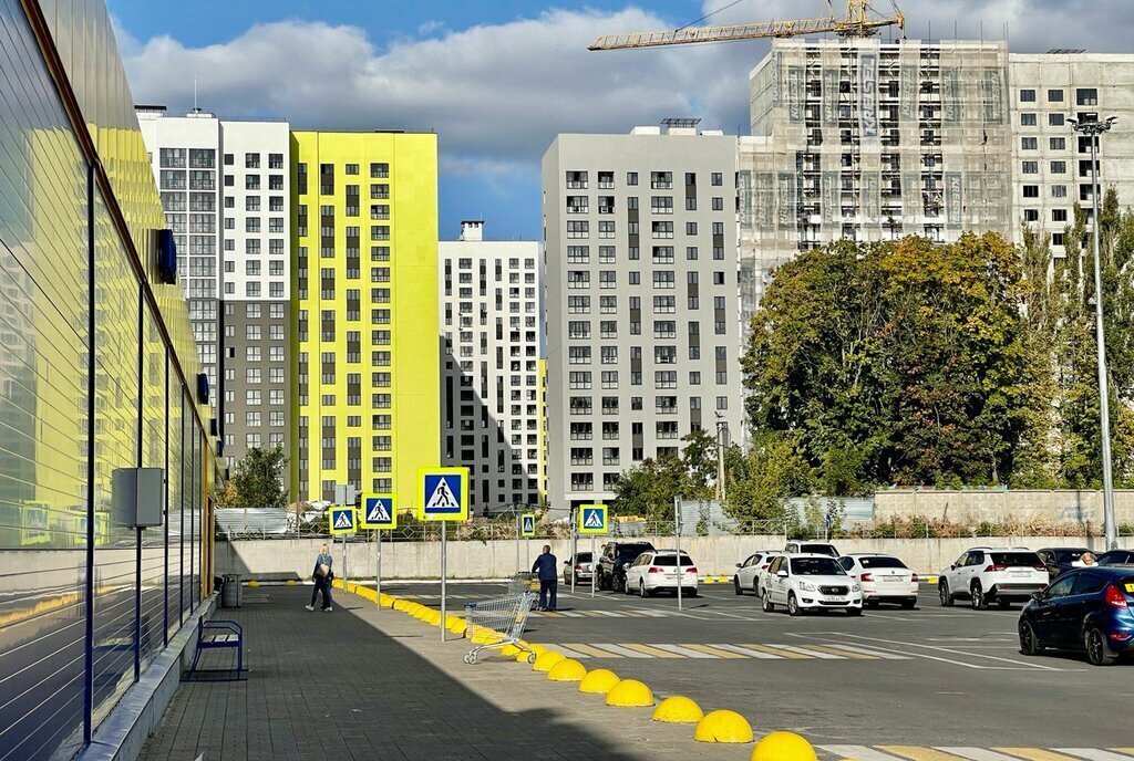 квартира г Курск р-н Сеймский ЖК «Инстеп.Сити» микрорайон ого Завода Тракторных Запчастей фото 2