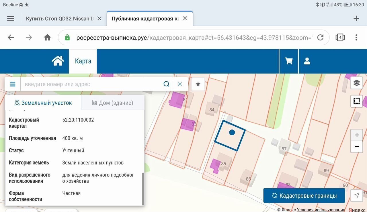 земля г Бор д. Золотово фото 9