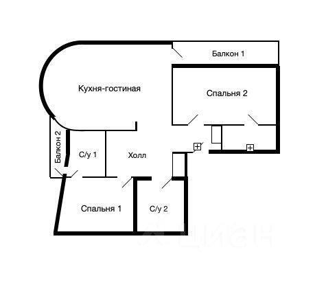 квартира г Сестрорецк ул Коробицына 2и р-н Курортный пр-кт Загородный комплекс «На Берегу», Ленинградская область фото 20