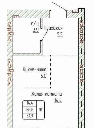 квартира г Новоалтайск ул Титова 6 фото 1